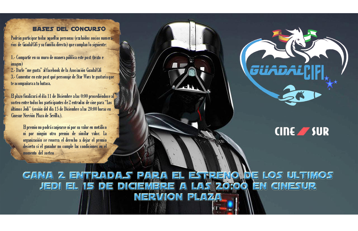 Concurso "Los Ultimos Jedi"