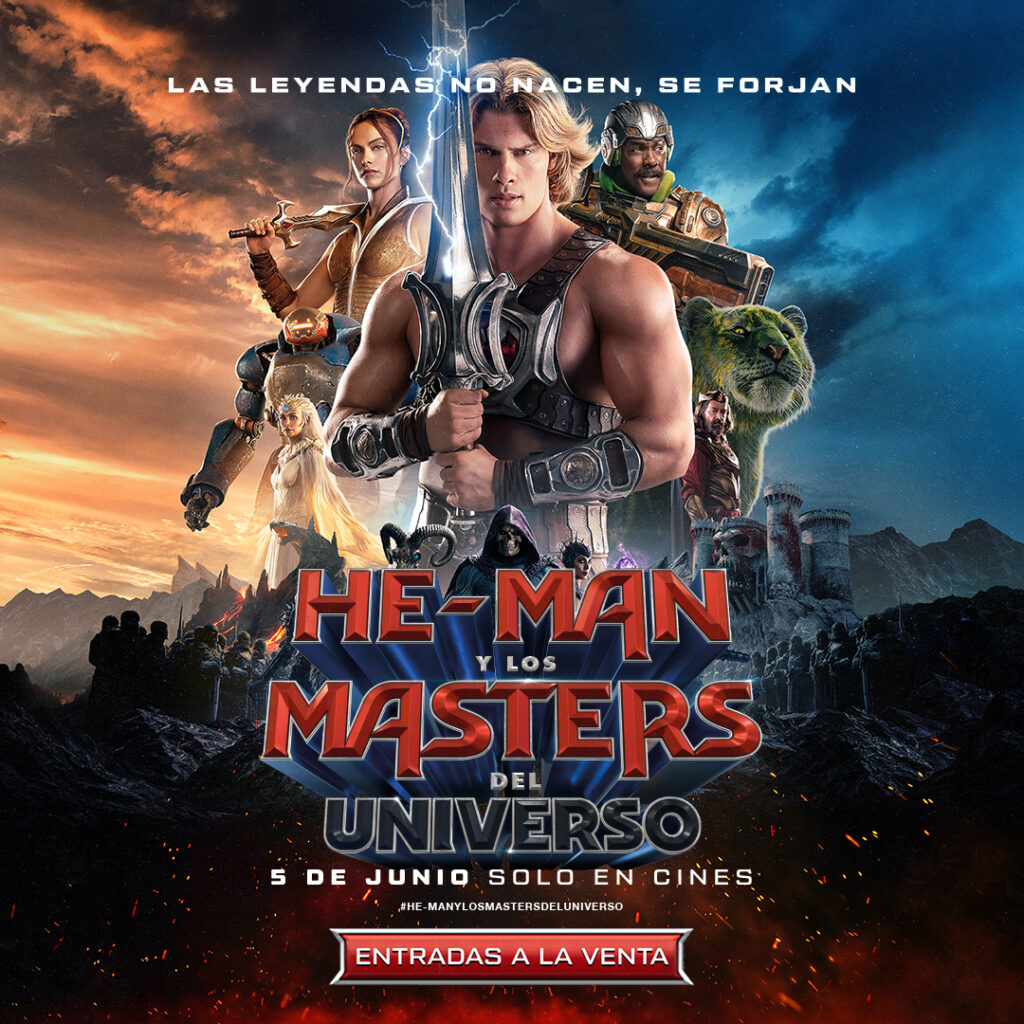 Cartelera de He-Man y los Masters del Universo